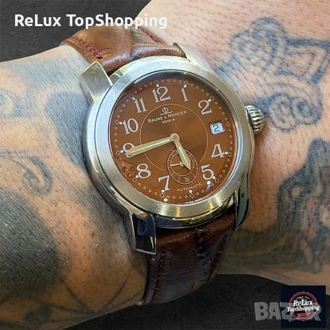 Baume & Mercier Capeland Small Seconds Automatic Мъжки часовник , снимка 11 - Мъжки - 56619262