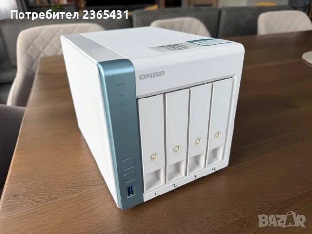 4-bay NAS QNAP TS-431K - мрежово хранилище/сървър