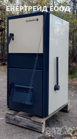 Чугунен котел на твърдо гориво Де Дитрих/De Dietrich 30 kW 
