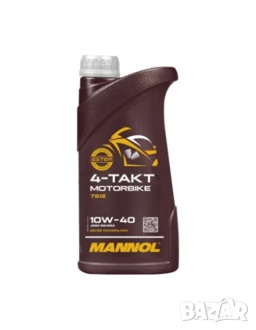 Моторно масло MANNOL 7812 4-Takt Motorbike 10W-40 1 л