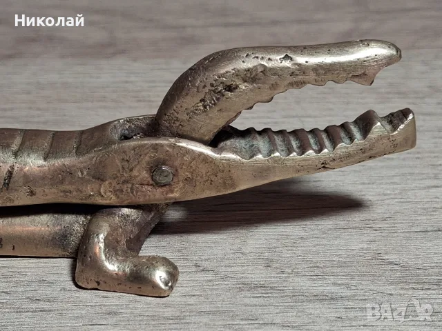 Стара Лешникотрошачка Крокодил, снимка 6 - Антикварни и старинни предмети - 56729114