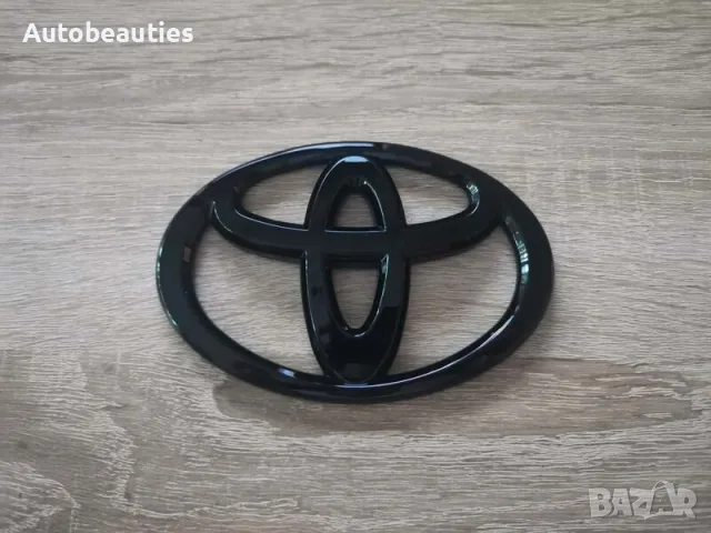 черна емблема за Toyota 10 cm