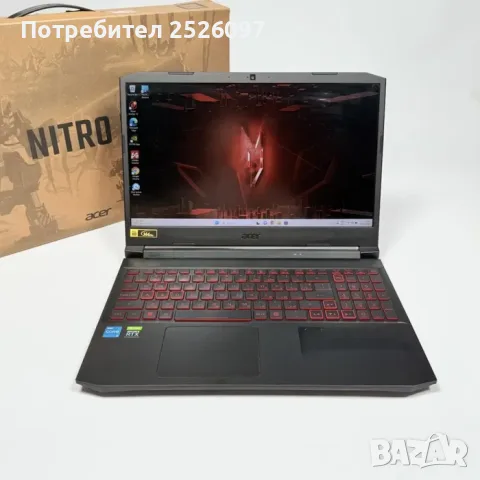 ACER Nitro AN515-57/144Hz IPS/i7-11800H/RTX 3050 Ti/16GB/1TB