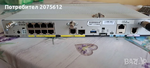 Рутер Cisco C1113 ISR, снимка 2 - Рутери - 55458320