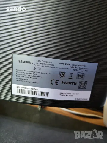 Samsung Monitor 24 HDMI, снимка 4 - Монитори - 56689042