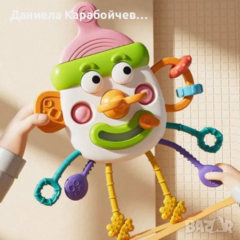 Забавна бебешка занимавка, снимка 2 - Играчки за стая - 56609257