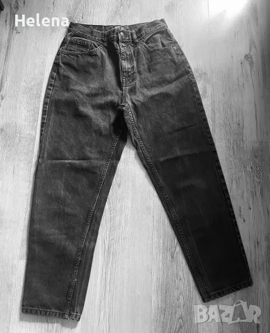 Черни графитени дамски дънки Pull&Bear
