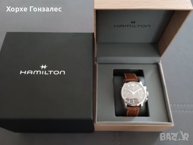 Hamilton Jazzmaster Auto Chronograph, 42mm, снимка 2 - Мъжки - 56721247