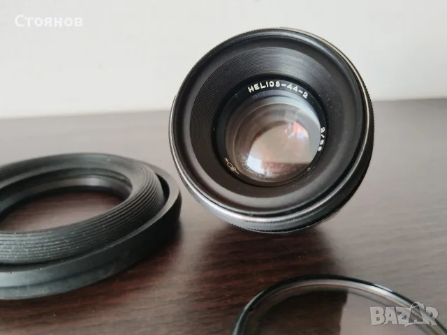 Обектив HELIOS-44-2 2/58 USSR, снимка 12 - Обективи и филтри - 56610889