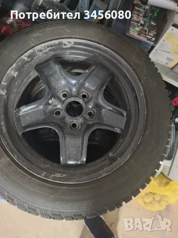 Железни джанти 16  ки 5*112 гуми 205/55/16