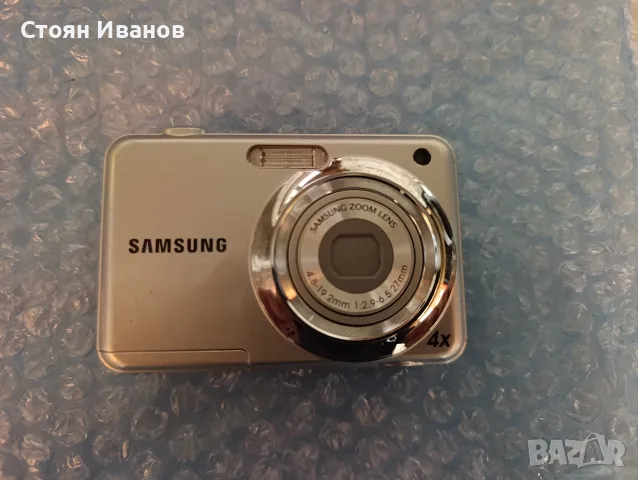  Ретро дигитален фотоапарат Samsung ES9 (Y2K Digicam) – Сребрист