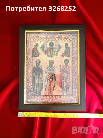 Икони от Рилския Манастир , снимка 4 - Икони - 56587825