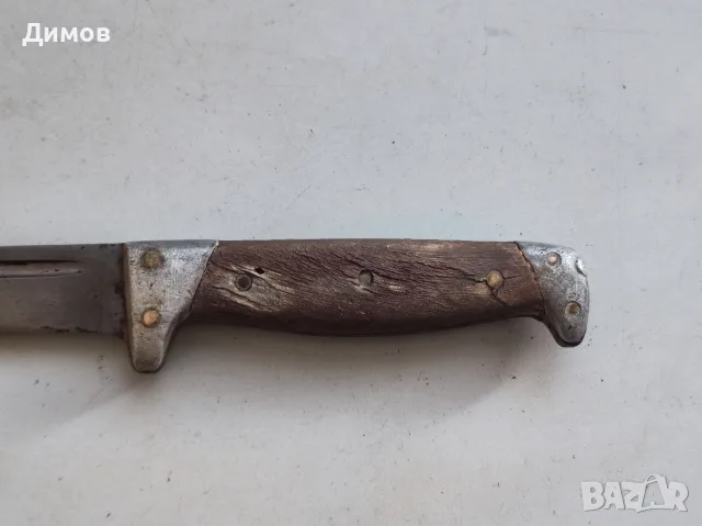 Нож от царско време Рогова дръжка , снимка 4 - Антикварни и старинни предмети - 56574660