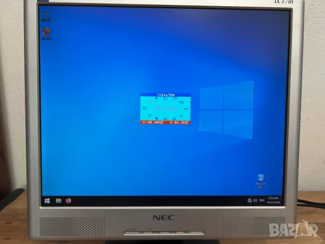 Монитор NEC LC17m, снимка 7 - Монитори - 56650489