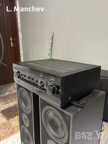 Усилвател Yamaha AX-592, снимка 2 - Ресийвъри, усилватели, смесителни пултове - 56672108