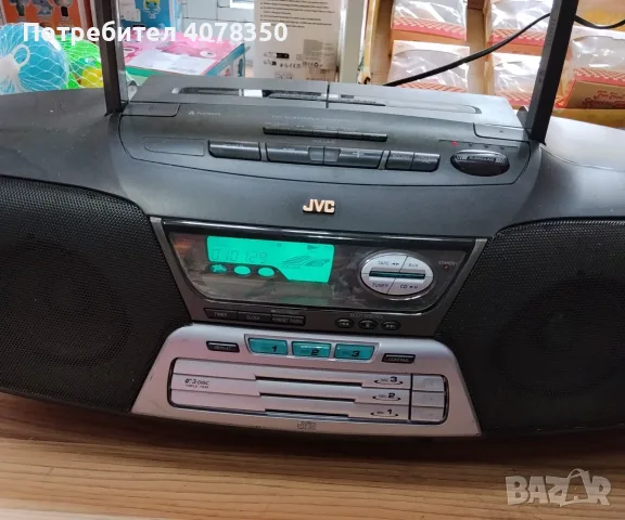 Касетофон JVC RC-XC 3 , снимка 2 - Радиокасетофони, транзистори - 56747286