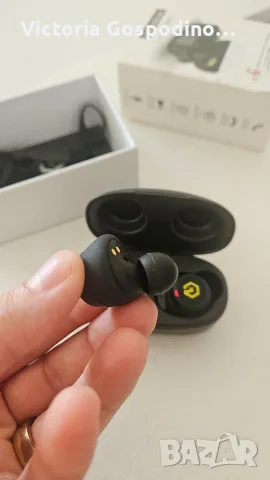 Безжични Bluetooth слушалки PowerLocus PLX2 – с кейс и кутия
