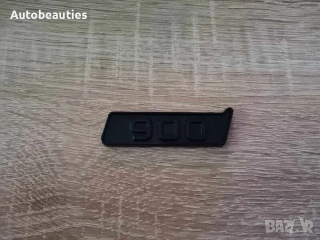 емблема Mercedes Benz BRABUS 900 черен гланц