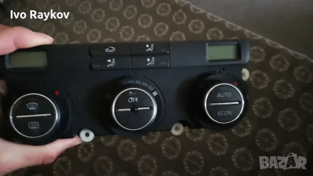 Панел климатик VW Golf 5 2.0 TDI, снимка 2 - Части - 56557104