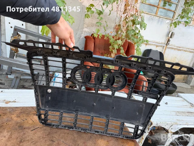 Оригинална решетка Audi A3/S3 8P, снимка 2 - Части - 56638061