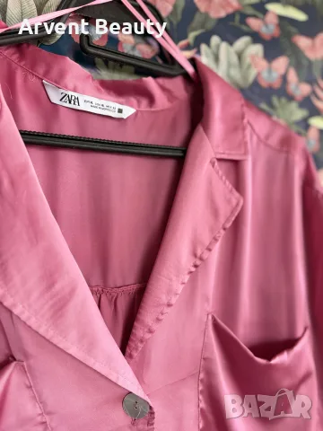 Дамска кроп риза ZARA , снимка 3 - Ризи - 56635481