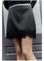Zara skort with lace, снимка 1