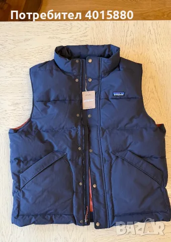 Patagonia XL – Мъжки пухен елек, оригинален, чисто нов с етикети