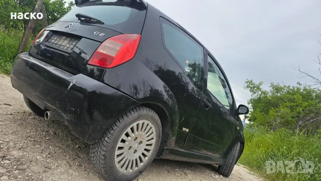 Ситроен Ц2 автоматик, снимка 4 - Автомобили и джипове - 56552373
