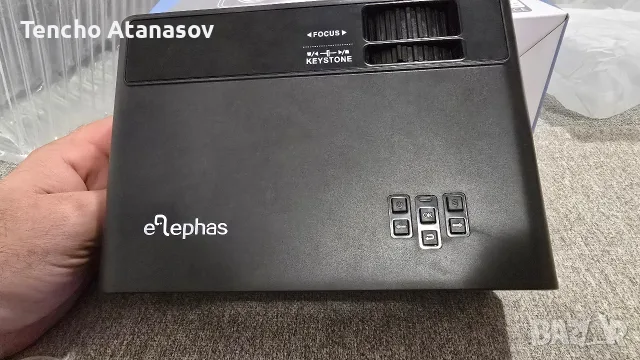 Видео проектор Elephas, снимка 6 - Плейъри, домашно кино, прожектори - 56721243