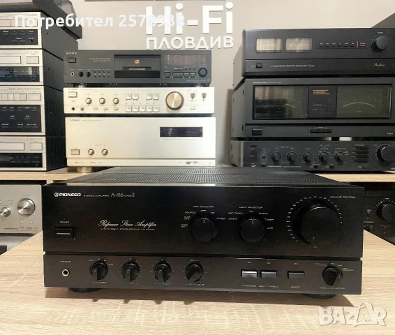 PIONEER A-616 MARK 2 stereo amplifier !, снимка 2 - Ресийвъри, усилватели, смесителни пултове - 56628211