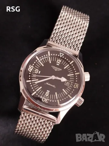 часовник Longines Legend Diver 42mm Date, снимка 9 - Мъжки - 56614472
