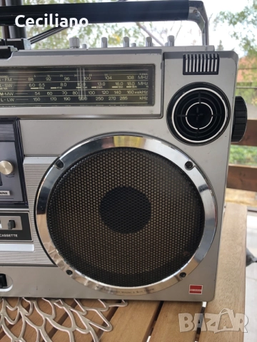 SHARP GF 9191 E -SILVER-радиокасетофон , снимка 4 - Радиокасетофони, транзистори - 56558786