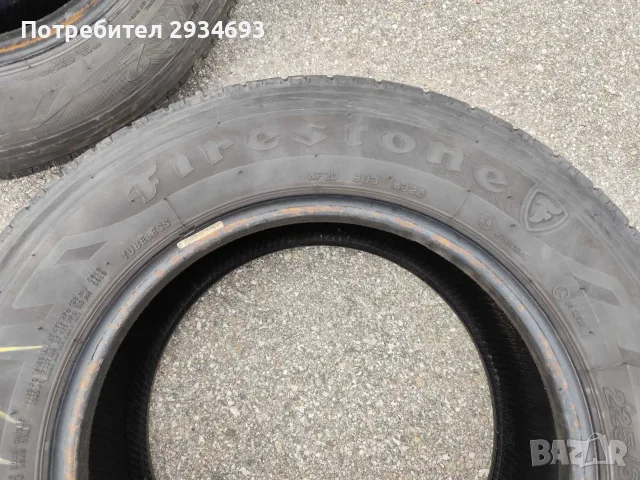 Firestone 225/65/16C, снимка 5 - Гуми и джанти - 56741458