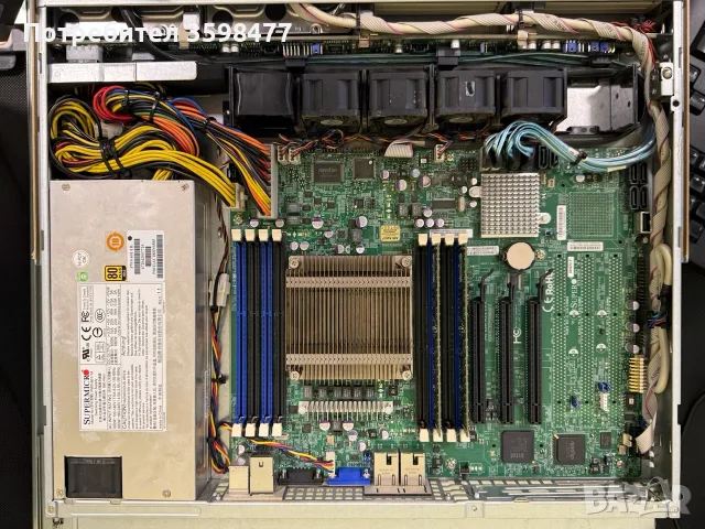 Сървър Supermicro X9SRI-F + подарък Logitech клавиатура