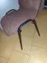 Метален стол с тапицерия, снимка 2