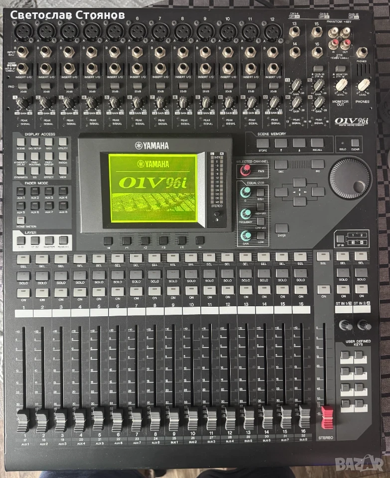 Продавам дигитален миксер Yamaha 01V96i, снимка 1