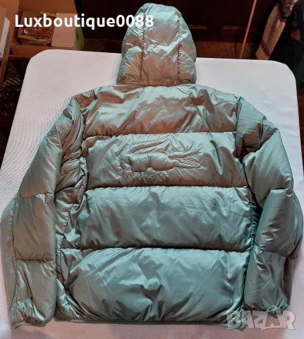 Мъжко зимно пухено яке Lacoste M, снимка 3 - Якета - 56750371