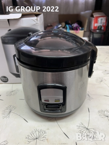 PerfectCook 3 в 1 – оризоварка, уред за пара и ризото, 400W / 1.2L