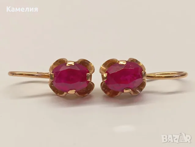 Руско злато. Обеци , снимка 2 - Обеци - 56564600