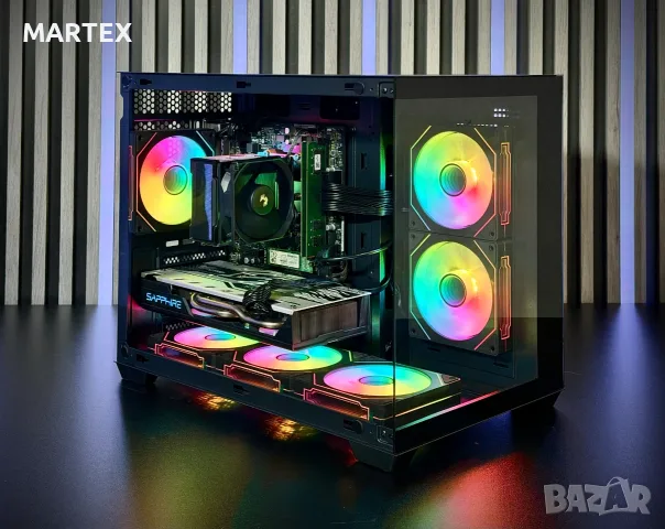 Геймърски компютър Ryzen 5 2400G | RX 570, 4GB | 8GB DDR4