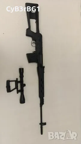 Airsoft снайпер SVD Dragunov комплект, снимка 5 - Въздушно оръжие - 56742645