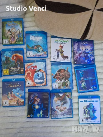Disney Bluray анимации, снимка 2 - Blu-Ray филми - 56600288