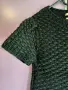 Massimo Dutti плетена блузка къс ръкав S, снимка 1