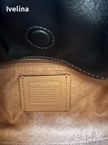 Дамска чанта Coach, снимка 2 - Чанти - 56712730