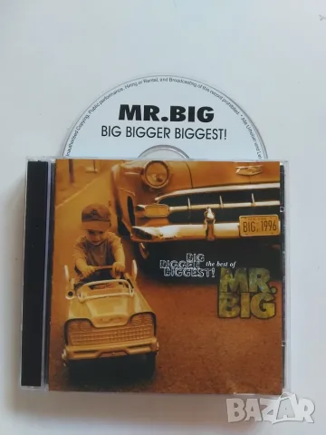 Mr. Big – Big, Bigger, Biggest: The Best - матричен диск музика