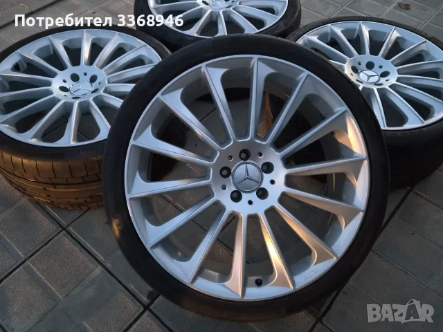 Джанти MERCEDES AMG 22" 5x112 с гуми Continental 295/30/22 ML GL GLE