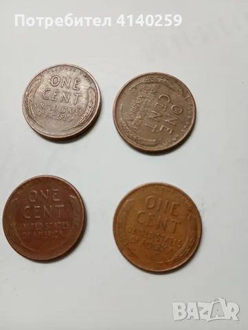 САЩ МОНЕТИ 1 ЦЕНТ 1951 Г , снимка 4 - Нумизматика и бонистика - 56645339
