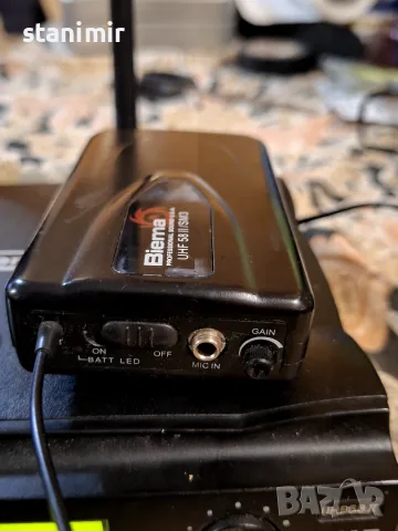 BIEMA WIRELESS UHF 58/SM3, снимка 5 - Микрофони - 56747688