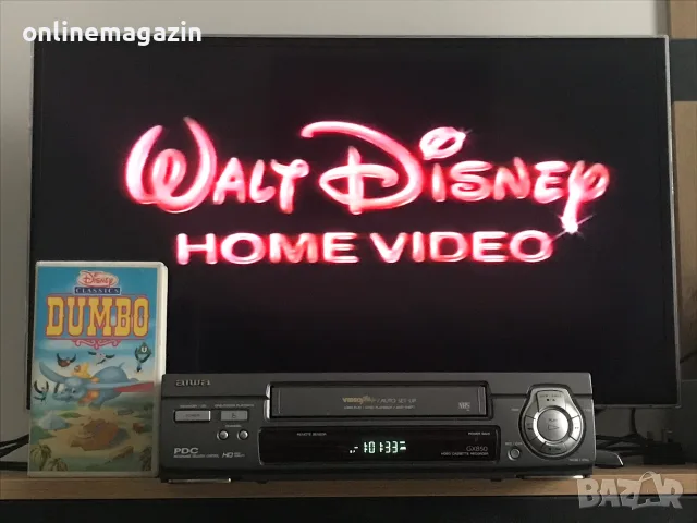 Видеокасета “ DUMBO CLASSIC DISNEY “, снимка 5 - Анимации - 56706114