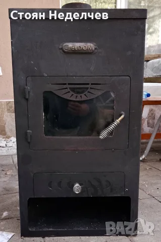 Камина Елдом на твърдо гориво 13kW използвана